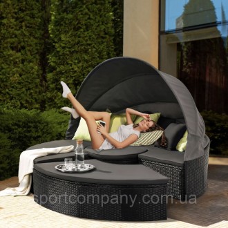 Садові меблі Round Lounge Chairs Outtec - це модне поєднання стилю та елегантнос. . фото 10