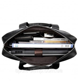 Кожаная черная мужская сумка-портфель для документов МК39848
 
Характеристики
 
. . фото 6