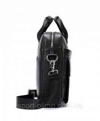 Кожаная черная мужская сумка-портфель для документов МК39848
 
Характеристики
 
. . фото 7