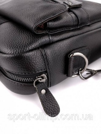 Кожаная черная мужская сумка-портфель для документов МК39848
 
Характеристики
 
. . фото 11