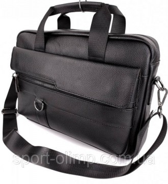 Кожаная черная мужская сумка-портфель для документов МК39848
 
Характеристики
 
. . фото 8