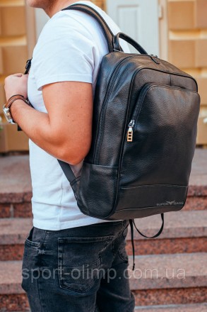  Кожаный рюкзак для ноутбука и поездок Tiding Bag 72-8731 черный
 
Характеристик. . фото 9