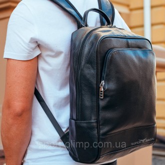  Кожаный рюкзак для ноутбука и поездок Tiding Bag 72-8731 черный
 
Характеристик. . фото 3