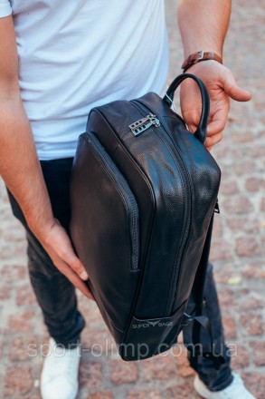  Кожаный рюкзак для ноутбука и поездок Tiding Bag 72-8731 черный
 
Характеристик. . фото 10