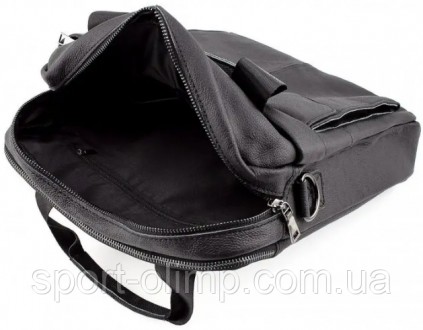 Мужская сумка через плечо из натуральной кожи Tiding Bag 1079734 черная
 
Характ. . фото 11