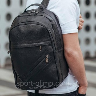  Рюкзак для ноутбука и документов из натуральной кожи Tiding Bag B2-835-12A
 
Ха. . фото 2