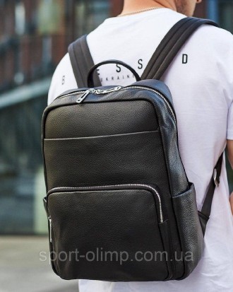 Мужской кожаный рюкзак для ноутбука и поездок 59331
 
Характеристики:
 
Материал. . фото 5