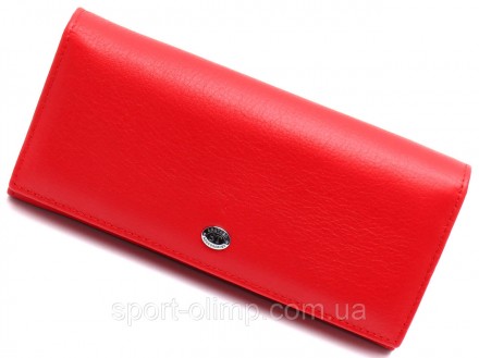 
Красный классический кошелек из натуральной кожи ST Leather ST014
 
Характерист. . фото 4