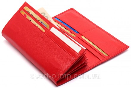
Красный классический кошелек из натуральной кожи ST Leather ST014
 
Характерист. . фото 7