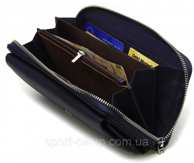 
Женский кошелек-клатч из натуральной кожи с блоком для карт ST Leather ST024
 
. . фото 7