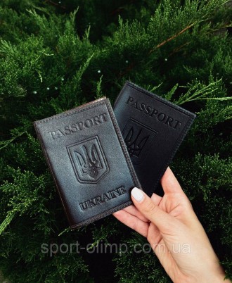 Кожаная обложка для паспорта с надписью Ukraine
Характеристики:
Материал: натура. . фото 6