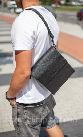 
 Чоловіча шкіряна сумка-месенджер через плече BEXHILL TD-18621 чорний
 
Характе. . фото 9