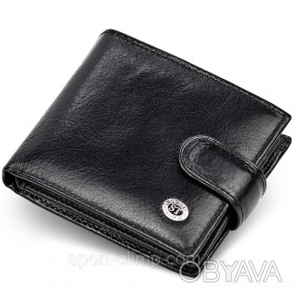 
Стильное мужское портмоне из натуральной кожи ST Leather B-MS34 
Характеристики. . фото 1
