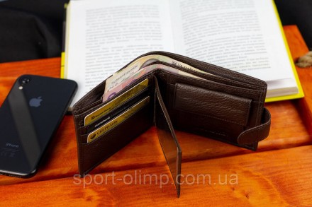 
Мужское портмоне из натуральной кожи с фиксацией ST Leather ST103
 
 
Характери. . фото 10