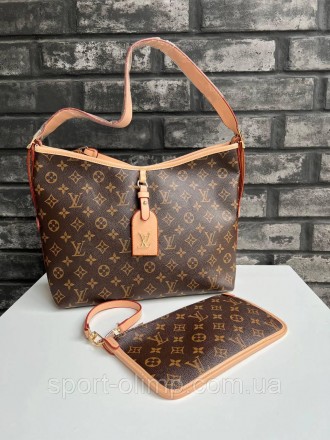 
Жіноча сумка через плече з косметичкою луї вітон стильна Louis Vuitton класична. . фото 2
