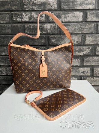 
Жіноча сумка через плече з косметичкою луї вітон стильна Louis Vuitton класична. . фото 1