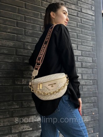 
Жіноча сумка через плече стильна Michael Kors світла класична, компактна
Наші п. . фото 11