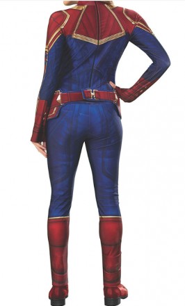 Взрослый карнавальный костюм Капитан Марвел Captain Marvel р. 170-190.
Размеры:
. . фото 3