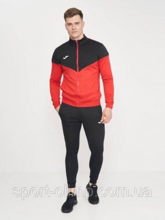 Спортивный костюм мужской Joma Danubio с кофтой на молнии.Комплект обеспечивает . . фото 2