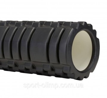 Массажный ролик (роллер) U-POWEX EVA foam roller (33x14см.) Black
Массажный ролл. . фото 10