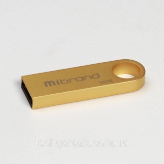 USB флешка Mibrand Puma 16G Gold - компактний і невагомий пристрій. На витончене. . фото 2