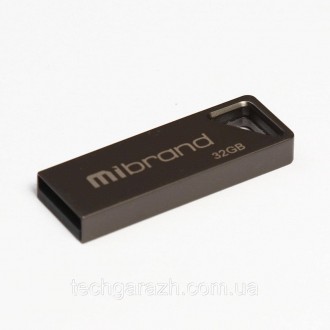 Mibrand Stingray (Скат) — flash-накопичувач ємністю 32 Гб темно-сірого кольору с. . фото 2