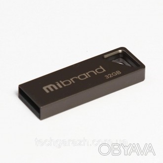 Mibrand Stingray (Скат) — flash-накопичувач ємністю 32 Гб темно-сірого кольору с. . фото 1