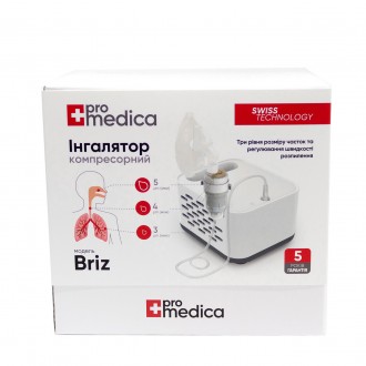 Ингалятор (небулайзер) Promedica Briz new компрессорный гарантия 5 лет
Инновацио. . фото 10
