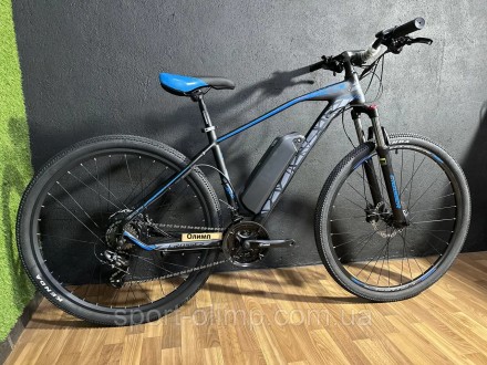 Электровелосипед E-LAVA Hydraulic 29" li-ion 15A 48V/750W черно-синий
Горный эле. . фото 2