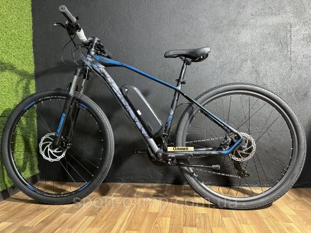 Электровелосипед E-LAVA Hydraulic 29" li-ion 15A 48V/750W черно-синий
Горный эле. . фото 3