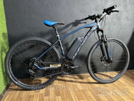 Электровелосипед E-LAVA Hydraulic 29" li-ion 15A 48V/750W черно-синий
Горный эле. . фото 1