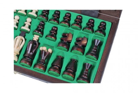 Це шаховий набір із середнім королем і один із найпопулярніших аматорських набор. . фото 3
