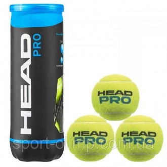 HEAD 3B PRO — турнирные мячи для большого тенниса категории премиум. Технология . . фото 2