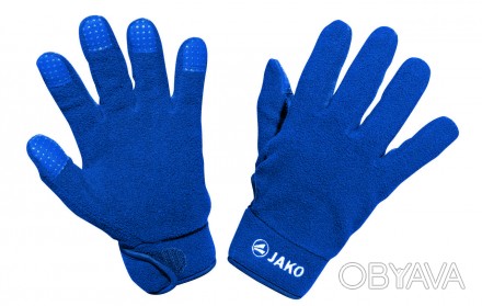 Флісові рукавички JAKO зігріють руки взимку. Матеріал 100% поліестер створює при. . фото 1
