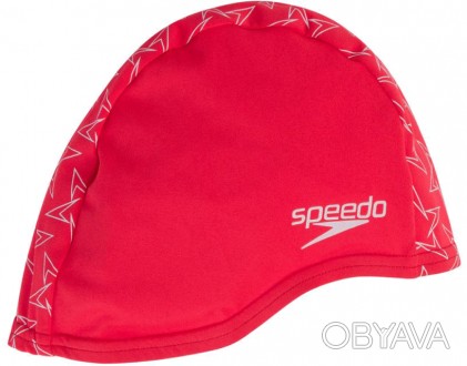 Шапочка Speedo BOOMSTAR END+CAP комфортна шапочка для повсякденного плавання у б. . фото 1