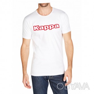 Футболка Kappa T-shirt Mezza Manica Girocollo з круглим вирізом та коротким рука. . фото 1