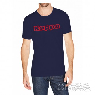 Футболка Kappa T-shirt Mezza Manica Girocollo з круглим вирізом та коротким рука. . фото 1