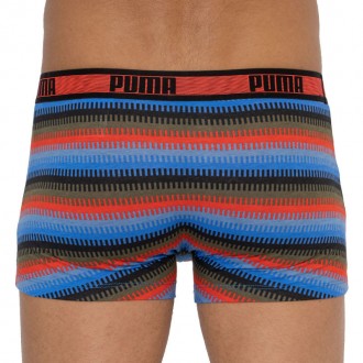 Боксери Puma WORLDHOOD STRIPE TRUNK 2P у спортивному стилі відрізняють грамотні . . фото 4