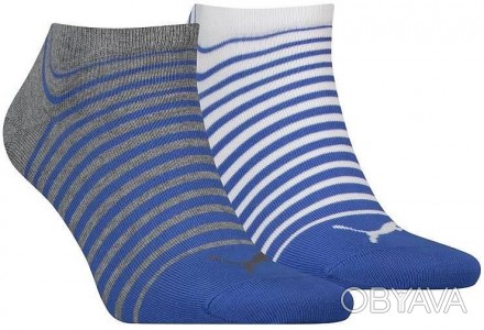 Шкарпетки PUMA UNISEX SNEAKER 2P - будуть комфортно та щільно сидіти на вашій но. . фото 1