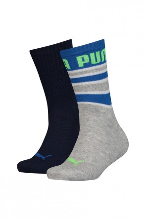 Шкарпетки PUMA BOYS CLASSIC SOCK 2P STRIPES - це поєднання комфорту та культовог. . фото 2