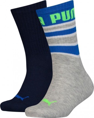 Шкарпетки PUMA BOYS CLASSIC SOCK 2P STRIPES - це поєднання комфорту та культовог. . фото 4