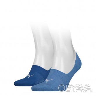 Шкарпетки PUMA FOOTIE 2P UNISEX – шкарпетки-сліди абсолютно непомітні під низьки. . фото 1