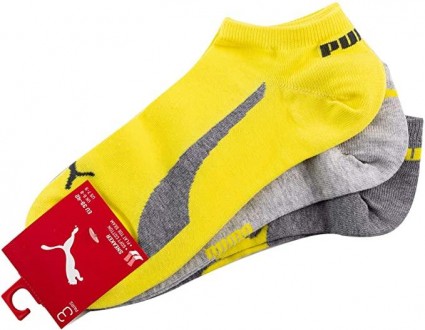 Шкарпетки PUMA LIFESTYLE SNEAKERS 3P користуються популярністю у професійних спо. . фото 3