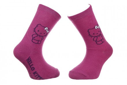 Мультяшні дитячі шкарпетки з принтом HELLO KITTY гарантують, що ваш зовнішній ви. . фото 2