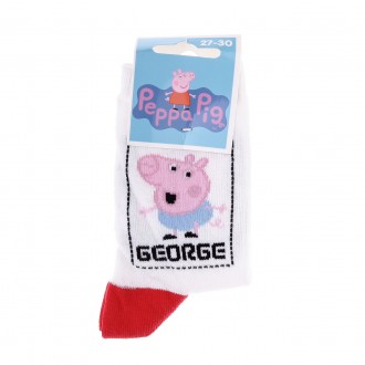 Мультяшні шкарпетки з принтом PEPPA PIG гарантують, що ваш зовнішній вигляд стан. . фото 3