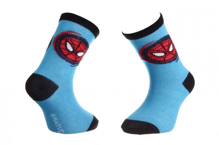 Мультяшні шкарпетки з принтом SPIDER MAN гарантують, що ваш зовнішній вигляд ста. . фото 2