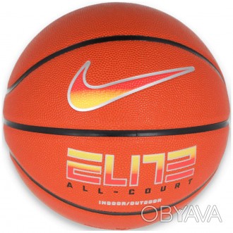 Баскетбольний м’яч Nike Everyday All-Court має глибокі канали та посилену структ. . фото 1