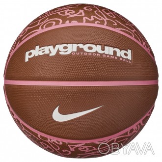М'яч баскетбольний Nike EVERYDAY PLAYGROUND 8P виконаний з м'якої, приємної на д. . фото 1