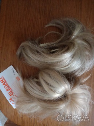 Продам 2 новых искусственных хвостика для волос на крабах по 100 грн.каждый.. . фото 1