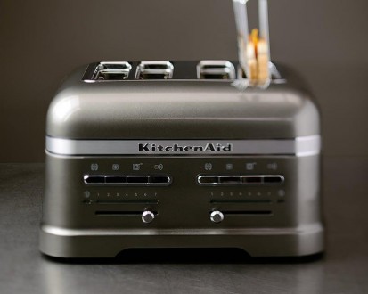 
KitchenAid Artisan 5KMT4205EMS medallion silver 4-слотовый Тостер НОВЫЙ!!!
Авто. . фото 3